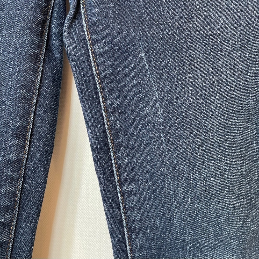 J. Crew Mid-Rise Dark Wash Toothpick Skinny Jeans - Picture 4 of 5